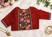 Hand working blouse
