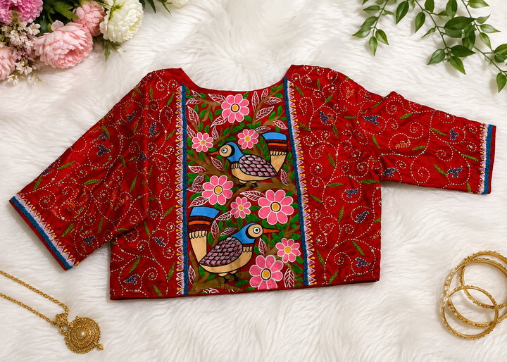 Hand working blouse
