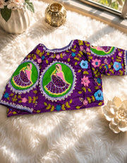 Pholpari Hand-painted blouse