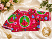 Pholpari Hand-painted blouse